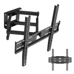 Maclean TV Mount / Bracket, max VESA 400x400, 32-70", up to 40 kg, black, tilt adjustment +12&deg;&ndash;-12&deg; and swivel adjustment +60&deg;&ndash;-60&deg;, MC-192