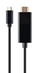 Gembird A-CM-HDMIM-01 USB-C male to HDMI-male adapter, 4K 30Hz, 2m, black