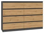 Topeshop M8 140 ANT/ART KPL kummut