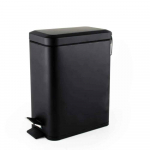 Beldray LA041173BLKPEU7 Slimline Pedal Bin - Black 5-Litre