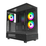Case|MONTECH|XR|MidiTower|Not included|ATX|MicroATX|MiniITX|Colour Black|XR(B)