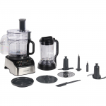 Kenwood MultiPro OneTouch Compact Food Processor (silver/black, 1,000 watts, integrated scale, blender attachment)