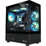 Thermaltake FTW V170A 5060Ti Black, gaming PC black/transparent, Windows 11 Home