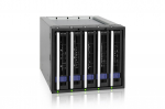IcyDock MB155SP-B black - 5-in-3 Backplane-Moduł