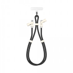 Sbox LANYARD BLACK Type-C -Type-C 1.5m Black
