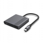 I/O ADAPTER USB-C TO HDMI/DP/A-CM-HDMIFDPF-01 GEMBIRD
