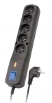 Surge Protector LF-530WA, 3L EMI/RFI, 1.5m, black