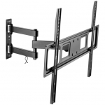 Goobay TV wall mount Basic FULLMOTION (L) (black, for 94 - 178cm (37" - 70") televisions)