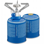 Campingaz Camping Stove Combo Camping Connect + 2 CV 470 Plus (silver/blue, 1.25 kW)
