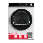 Sharp tumble dryer KD-NHA8G6TWC-DE 8kg C wh
