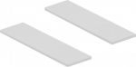DeLOCK heating pad set (2 pieces) 70 x 20 mm for M.2 modules, thermal greases and pads&nbsp;(gray)