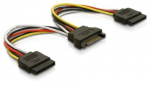 Delock Adapter 15Pin/St->2xSATA-HDD