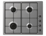 Candy Smart CHW6LBX/4U Stainless steel Built-in 60 cm Gas 4 zone(s)