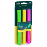 3Doodler Start 3DS-ECO-MIX4-75 3D-printimismaterjal Kompostitav plastik Roheline, Roosa, Kollane 1 g