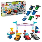 LEGO DUPLO 10445 F1 meeskonna v&otilde;idus&otilde;iduautod ja s&otilde;itjad