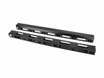 Set of 2 pieces organizer 27U for rack cabinets AK-1207-B