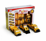MalBlo Magnetic Construction vehicles