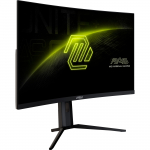 MSI MAG 321CUPDFDE - 31.5 - black, UltraHD/4K, Rapid-VA, Curved, Dual-Mode 160/320 Hz, USB-C, 320Hz panel