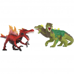 Schleich Eldrador Creatures Fire Dinosaur vs. Jungle Lizard, Toy Figure