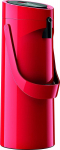 Emsa PONZA pump vacuum jug 1.9 liters (red (glossy), Comfort Press)