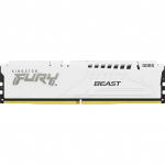 Kingston FURY 32 GB DDR5-5600, memory (white, KF556C36BWE-32, Beast, EXPO)