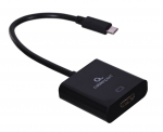 Gembird A-CM-HDMIF-03 USB graphics adapter 3840 x 2160 pixels Black