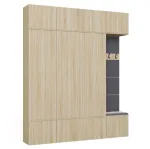 HAGA IV 3SZ1W Wardrobe &ndash; Sonoma Oak