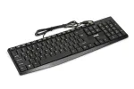 iBOX Eris USB-klaviatuur, must