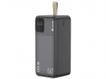 Tracer 47825 Prime-V5 50000mAh QC22.5W+PD20W Power Bank, Black