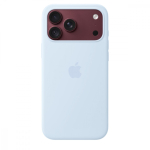 iPhone 18 Pro Max Silicone Case with MagSafe - Crisp Blue