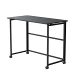 Maclean mobile folding desk MC-1250 B black