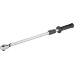 Hazet torque wrench 5123-2CLT, 1/2" (silver/black, incl. ratchet attachment)