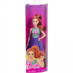 Barbie Barbie Fashionista doll in jersey top and pleated skirt