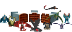 DRAGONS pimepakk Mini Arena Dragons