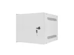 LANBERG 10" seinale paigaldatav rack-kapp 4U (280x310, must)