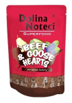 Dolina Noteci Superfood - Beef and Goose Hearts - wet dog food - 300 g