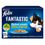 Felix Fantastilised kalamaitsed tarretises tuunikala, l&otilde;he, tursa ja lestalistega - (12 x 85 g)