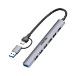 Unitek H1209AGY01 USB-A 5Gbps 7in1 USB-jaotur