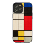 MAN&WOOD &uuml;mbris iPhone 12 Pro Maxile, mondrian wood, must
