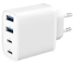 CHARGER USB UNIVERSAL 4P 40W/TA-UC-2A2C-PD40-01-W GEMBIRD