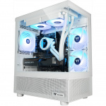 Thermaltake FTW V170A 5060Ti Snow, gaming PC white/transparent, Windows 11 Home