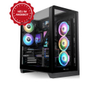 Thermaltake View 390 TG, tower case black, tempered glass x 2