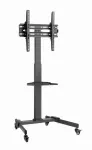 Gembird TVS-55T-01 teleri p&otilde;randaalus ratastega (kallutatav), 32" - 55", must
