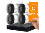 Imou KIT/NVR1104HS-W-S2/4-F22 Imou Kit Lite 2MP WiFi IP camera set for surveillance