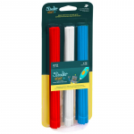 3Doodler Start 3DS-ECO-MIX1-75 3D-printimismaterjal Kompostitav plastik Sinine, Punane, Valge 1 g