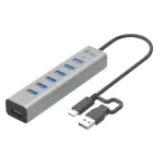 Hub USB-C Charging Metal HUB 7 Port