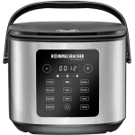 Rommelsbacher Multi-Rice Cooker MRK 950 stainless steel/black, 860 watts, 5 liters