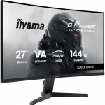 Iiyama G-Master GC2781HSU-B1 (68.6 cm (27 inches), black, FullHD, VA, Curved, Free-Sync Premium, USB hub, 144Hz panel)