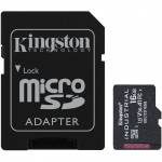 Kingston microSD16GB 45/90 Industrial+Ad SDHC