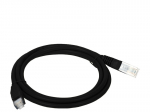 Alantec KKU5CZA3 v&otilde;rgukaabel must 3 m Cat5e U/UTP (UTP)